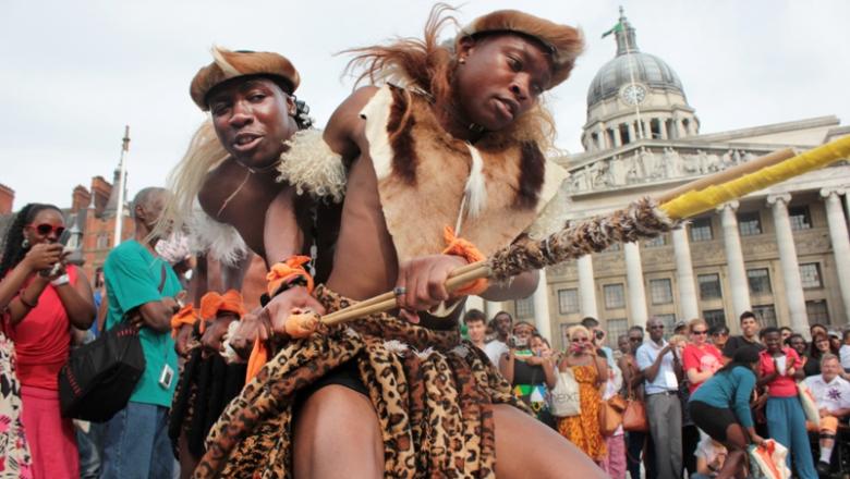 Usuthu in Market Square Medu and Usuthu